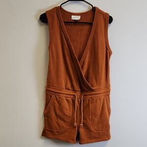 Universal Thread Rust Sleeveless Romper